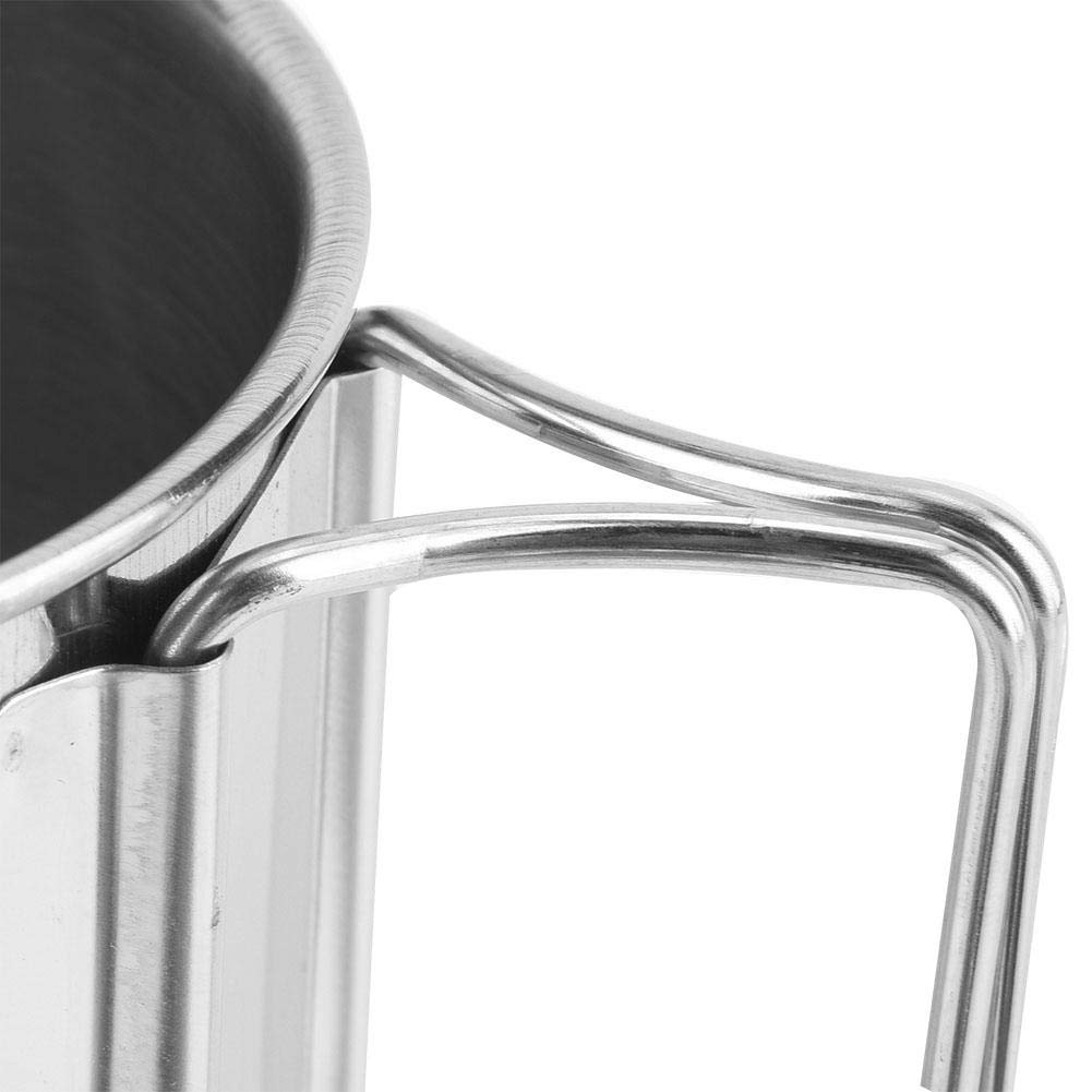 Pasamer 1.2L Camping Tea Kettle, Outdoors Camping Pot Portable Folding Hiking Pot Stainless Steel Kettle Cookware Coffee Tea Pic
