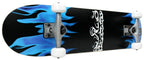 Krown Krrc-27 Rookie Complete Skateboard,Blue Flame,Os