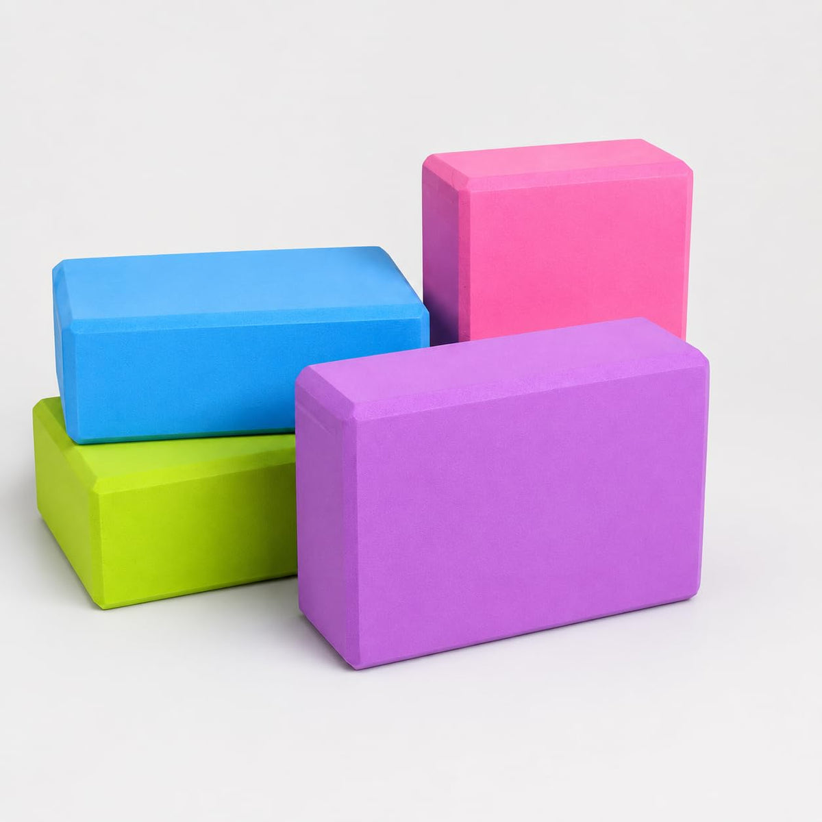 Gudyb High Density Foam Yoga Block Brick For Improve Strength, Aid Balance, And Flexibility | Yoga Blocks, Yoga Brick, Gym Acces