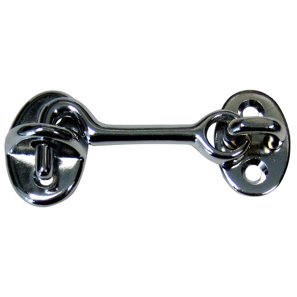 Whitecap Seafarer Marine Products Brass Cabin Door Hook C.P.