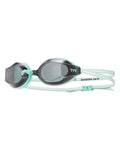 TYR Blackops 140 EV Racing Goggles Femme Fit, Smoke/Mint/White