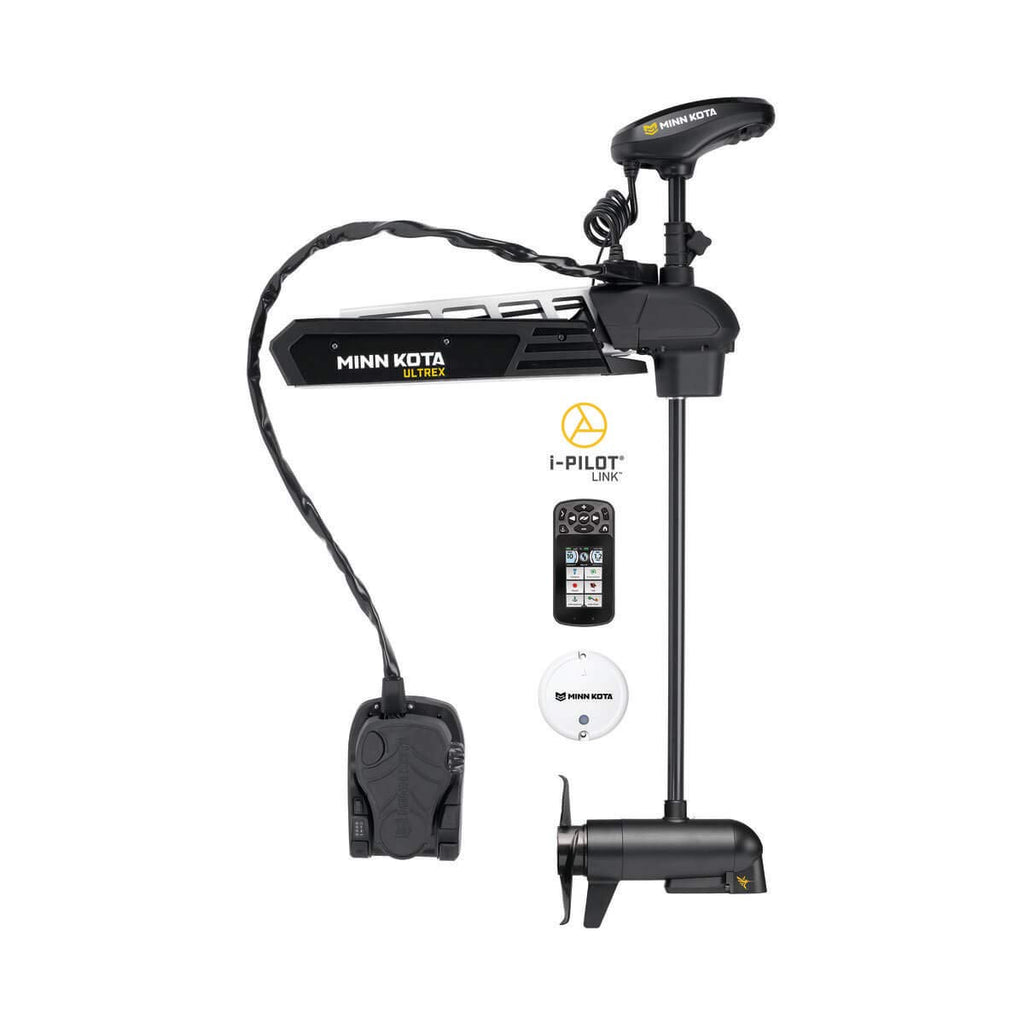 Minn Kota 1368881 Ultrex Freshwater Cable & Electric-Steer Bow-Mount Motor With Mega Down Imaging, Digital Maximizer & I-Pilot L
