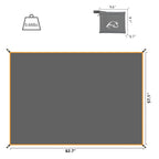 Wind Tour Portable Multifunctional Outdoor Camping Tarp Groundsheet Footprint Lightweight Floor And Ground Tarps For Camping Hik