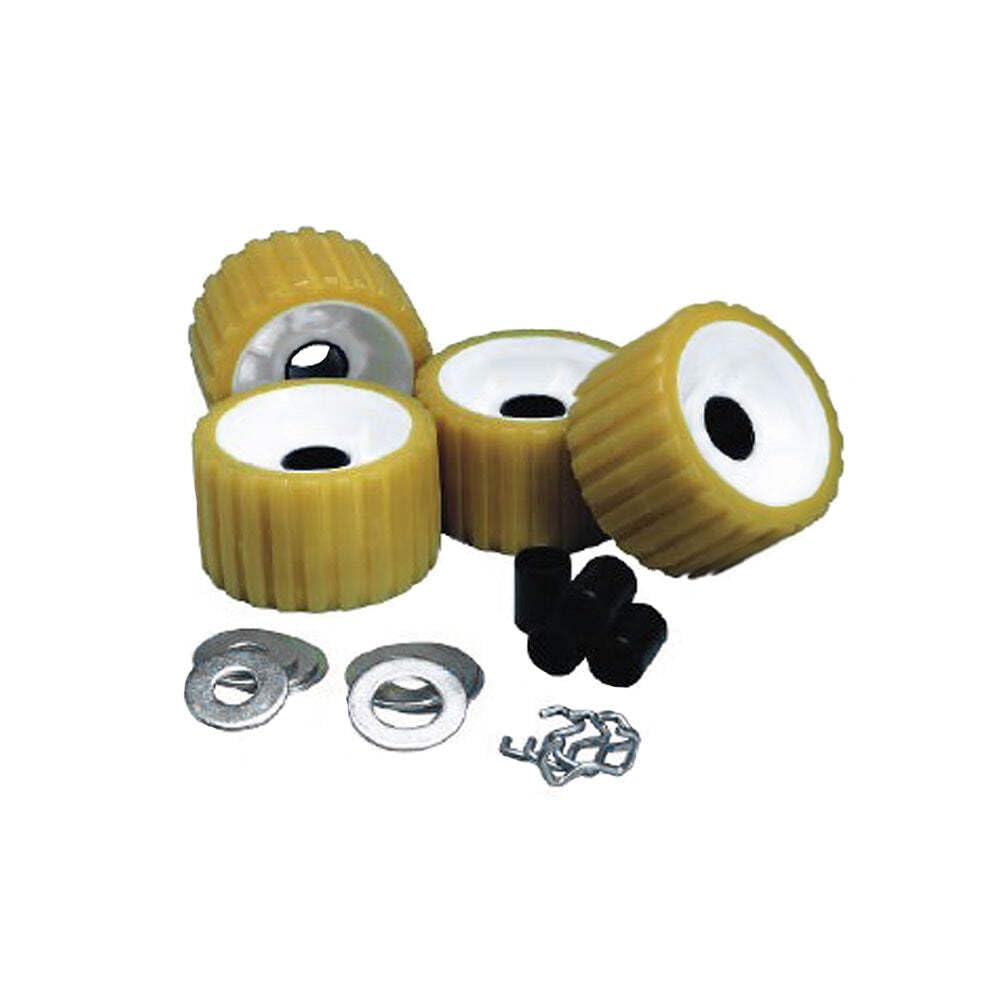 Ribbed Roller Kit, Ylw Tpr