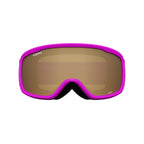 Giro Buster Youth Ski Goggles - Snowboard Goggles For Kids, Boys, And Girls - Purple Bloom Strap With Amber Rose Lens