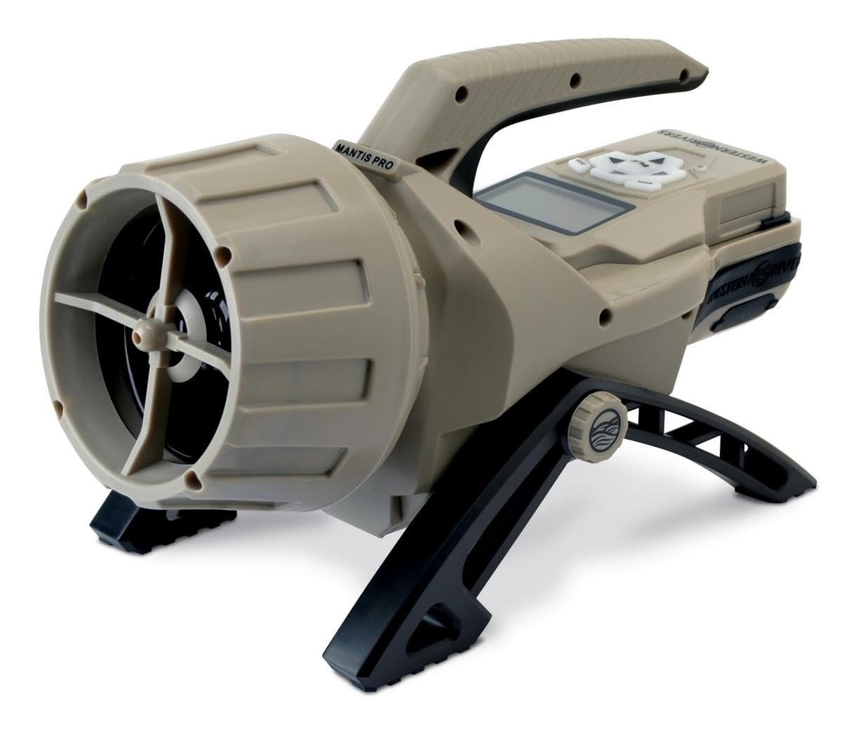Western Rivers Mantis Pro 100 Compact Easy-To-Use Electronic Game Call - 4'' Reflex Loudspeaker For Hunting With Removable Remot