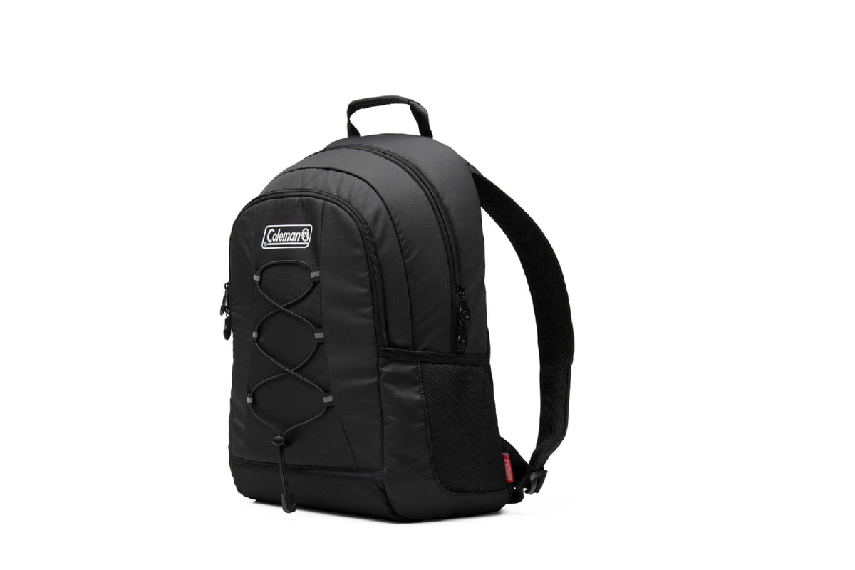 Coleman Chiller Insulated Backpack Cooler, Leakproof 28Can Backpack Cooler with 12+ Hour Ice Retention, Made with Recycled Mate