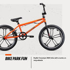 Mongoose Legion Mag Kids Freestyle Sidewalk BMX Bike, Beginner Riders, Girls and Boys, 20-Inch Stylish Aluminum Mag Wheels With