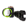 Montana Black Gold Rush 5 Pin Sight, Black, 0.19, Left Hand