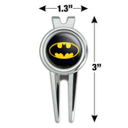 Graphics & More Batman Classic Bat Shield Logo Golf Divot Repair Tool And Ball Marker