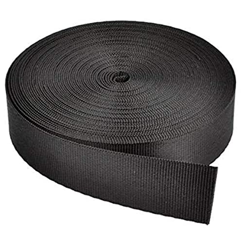 Packard 10 Meter Nylon/Canvas Webbing 1Inch Wide For Collars, Leashes, Diving Gear, Sports Gear, Bag Belt, Hiking (10 Meter)