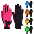 Mashfa Pink/Age 12-14 Years - Riding Gloves - Horse Riding Accessories