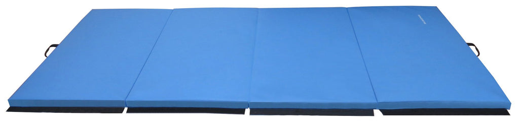 Fitvids All Purpose 4x8x2 Extra Thick High Density Anti Tear Gymnastics Gym Folding Exercise Aerobics Mats - Multiple Colors A