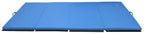 Fitvids All Purpose 4x8x2 Extra Thick High Density Anti Tear Gymnastics Gym Folding Exercise Aerobics Mats - Multiple Colors A