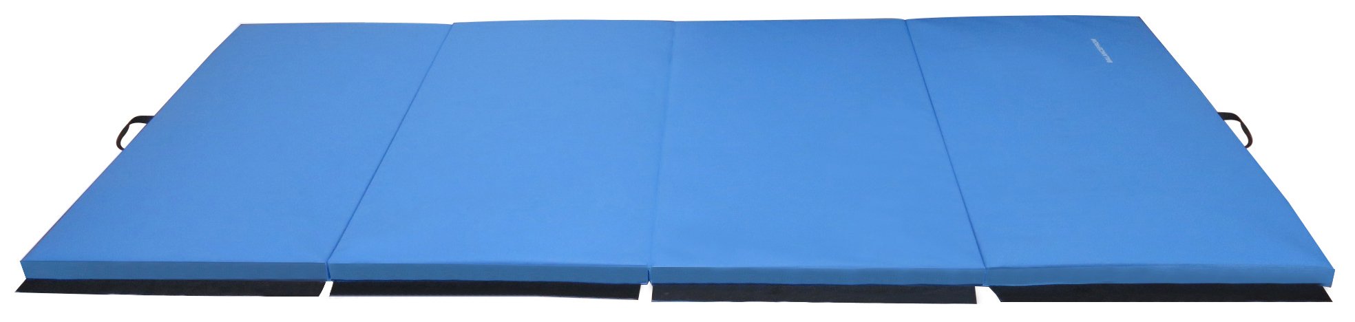 Fitvids All Purpose 4x8x2 Extra Thick High Density Anti Tear Gymnastics Gym Folding Exercise Aerobics Mats - Multiple Colors A