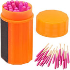 Waterproof Matches Survival Kit, Stormproof Matches With Case, 20Pcs Fire Starter, Emergencys Fire Starter Matches For Hiking Ca