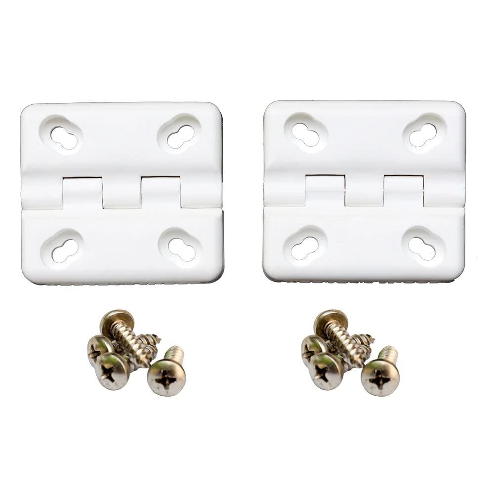 Cooler Shield Replacement Hinge F/Coleman & Rubbermaid Coolers - 2 Pack