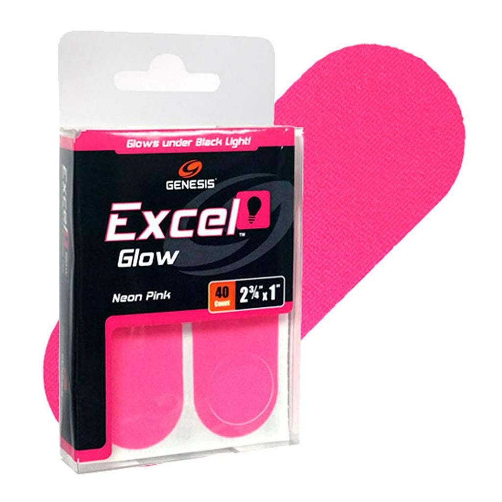 Genesis Bowling Excel Glow Performance Tape Neon Pink - 40 Pieces