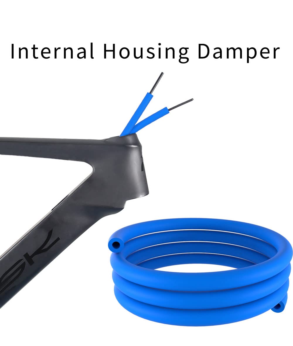 Cycearth 1.5M/Lot Bike Frame Internal Housing Damper 6Mm Foam Sleeve Hose Bicycle Cable Bike Shift/Brake/Hydraulic Tube