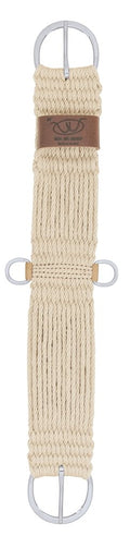 Weaver Leather 100% Mohair 27-Strand Straight Cinch Natural, 34''
