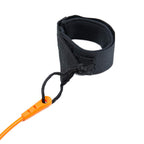 Heytur Coiled Sup Leash 10' Surfboard Leash Sup Leg Rope Strap Stand Up Paddleboard Leash(Orange)