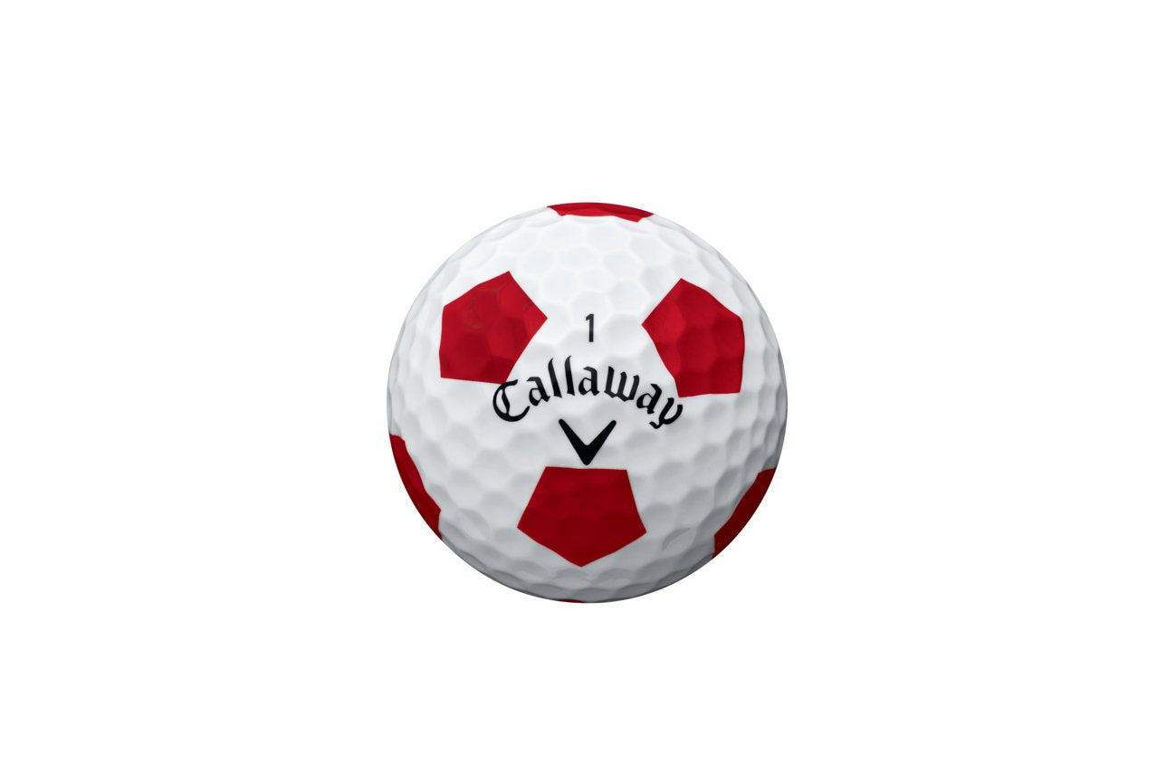 Callaway Chrome Soft Golf Balls, Prior Generation, (One Dozen), Whitetruvis Pattern