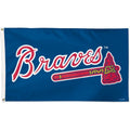 Atlanta Braves Flag 3x5 Deluxe Style Alternate Design - Special Order