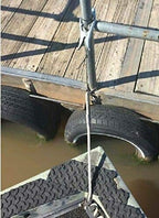 Brush Gripper Securely Anchor Your Kayak, Canoe Or Boat In Seconds. The Harder You Pull The Tighter It Grips! - Made In Usa