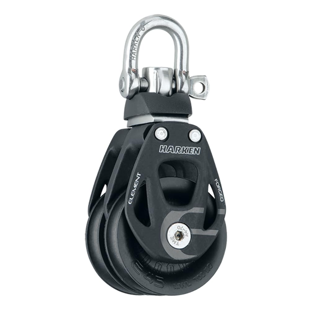 Harken 45Mm Double Element Block W/Swivel