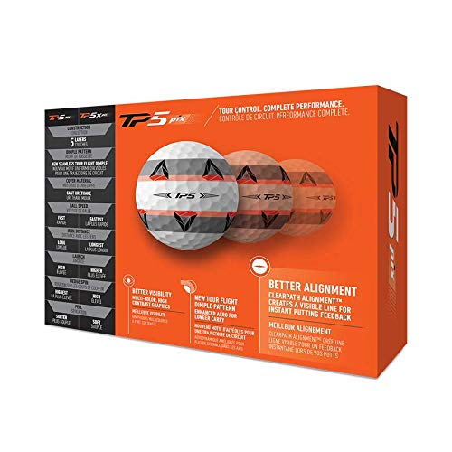 Taylormade Tp5 Pix Golf Balls 2021,One Size