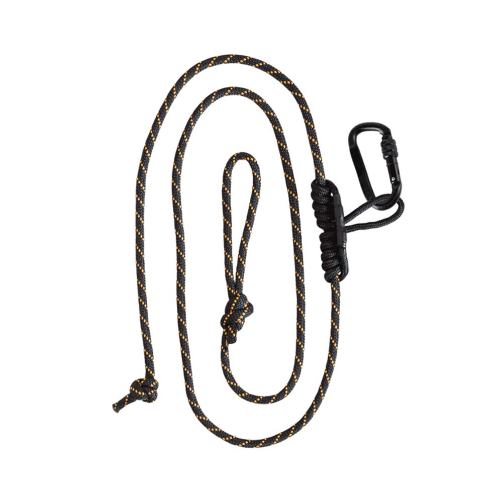 Muddy Safety Harness Lineman'S Rope (Black/Orange)