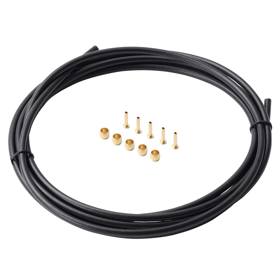 Dymoece 3000Mm Hydraulic Disc Brake Hose Kit For Shimano Bh59 System-Including 5 Brass Olives And 5 Brass Inserts