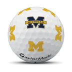 TaylorMade Golf 2024 TP5 PIX Michigan ONE Dozen Golf Balls