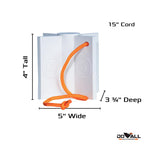 Do All Outdoors Paddle Wheel Ground Bouncer Self-Healing Impact Seal .22-.50 Shooting Target With 16 Ft. Of Rope