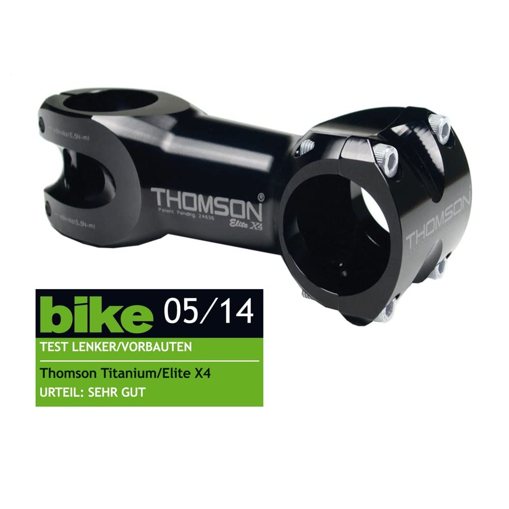 Thomson X4 Bike Stem, Black, 10-Degree X 70Mm