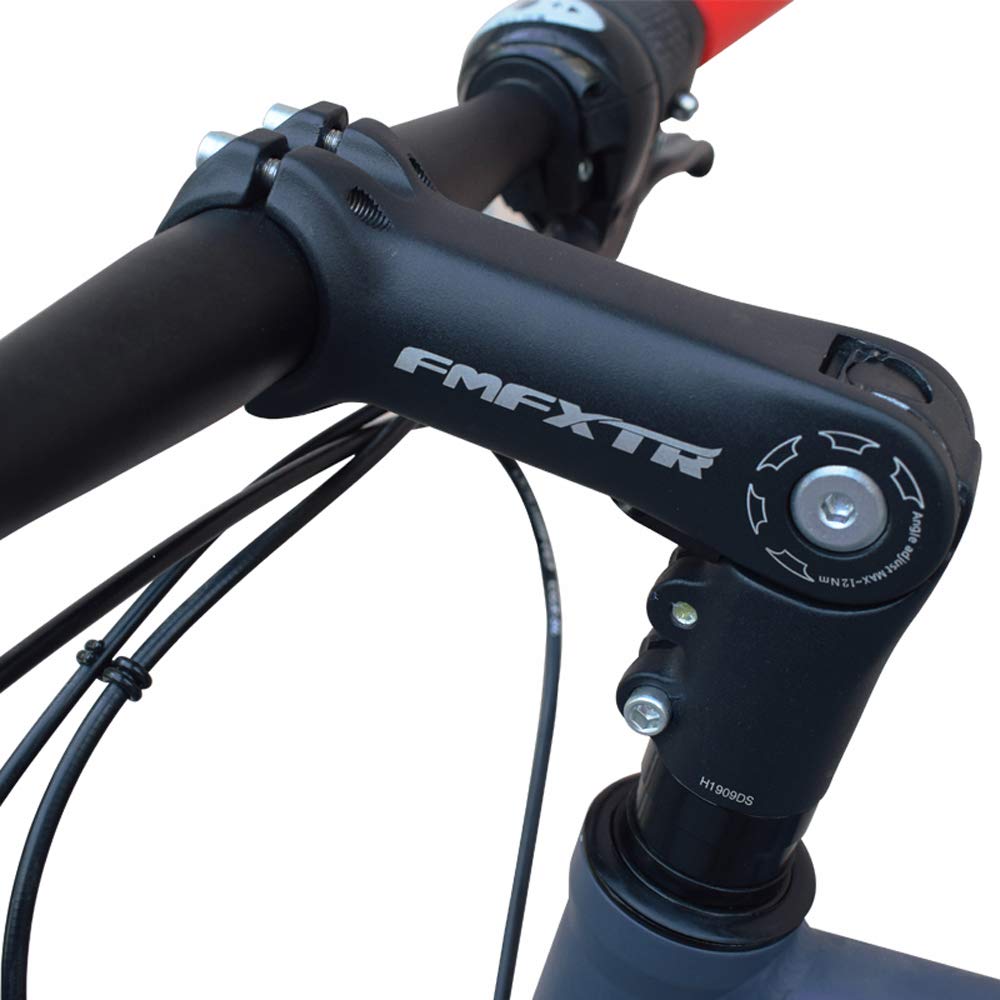 Fomtor 25.4Mm Adjustable Stem 0~90 Degree 90Mm Mtb Adjustable Bike Stem For 25.4Mm(1) Handlebars, Suitable For Most Of Mountain