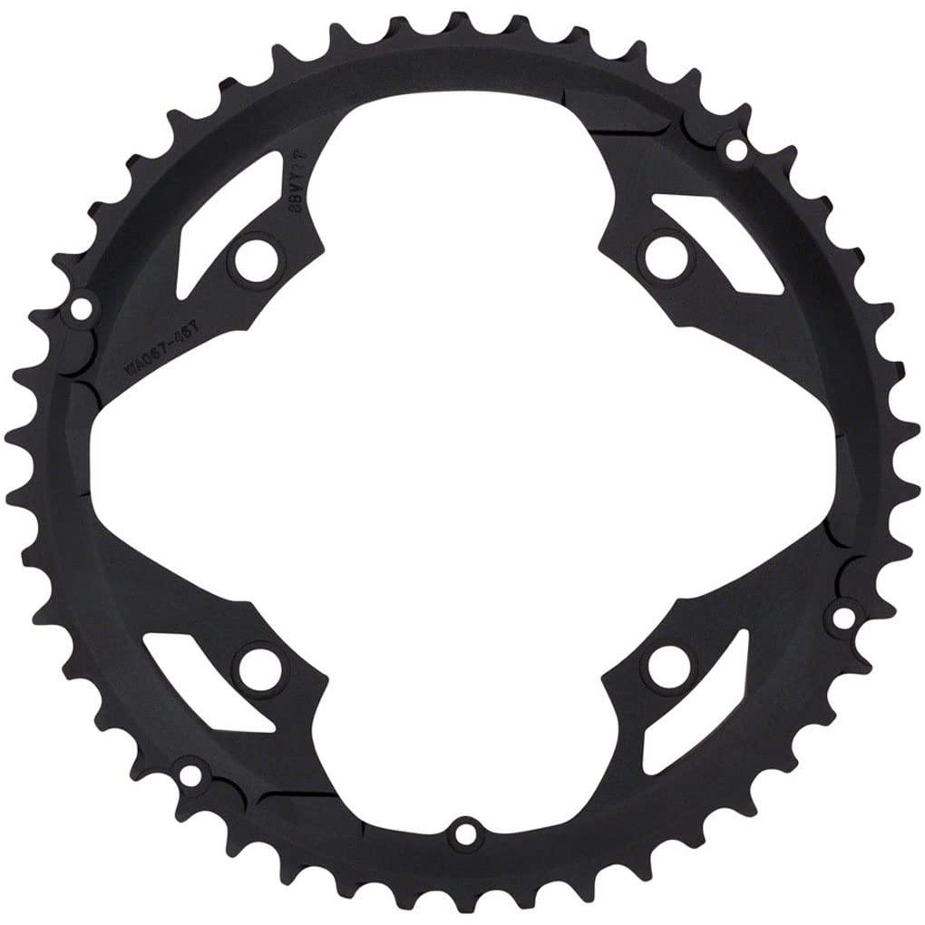 Full Speed Ahead Fsa Pro Road Bicycle Chainring - 120X46T (30T Compatible) Black N11 Wa068-370-0047003050