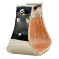 HILASON 4 Inch Wide Horse Bell Stirrups Bound Stainless Steel