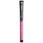 Winn Dri-Tac Undersize Gray/Pink - 9 Piece Golf Grip Bundle