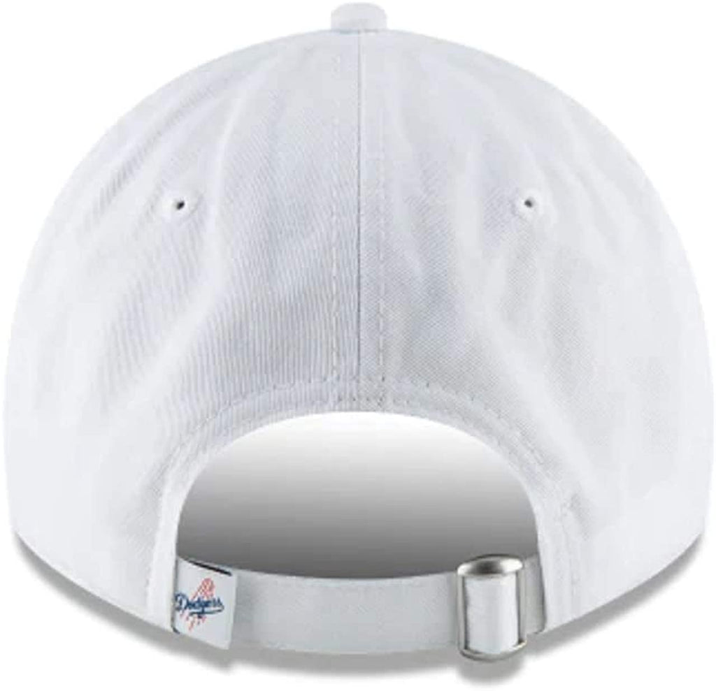 New Era Mlb Core Classic 9Twenty Adjustable Hat Cap One Size Fits All (Los Angeles Dodgers White)