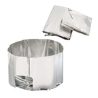 Msr Heat Reflector And Windscreen For Liquid Fuel Camping Stoves Silver, One Size
