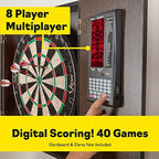 Viper Proscore Digital Dart Scorer Electronic Dartboard Scoreboard For Up To 8 Players, With 40 Games And 655 Game Options, Incl
