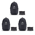 Noir Rain And Dust Cover With Pouch 100% Waterproof, Dustproof Bag Cover For Backpack, Laptop Bags, School/College/Office/Trekki
