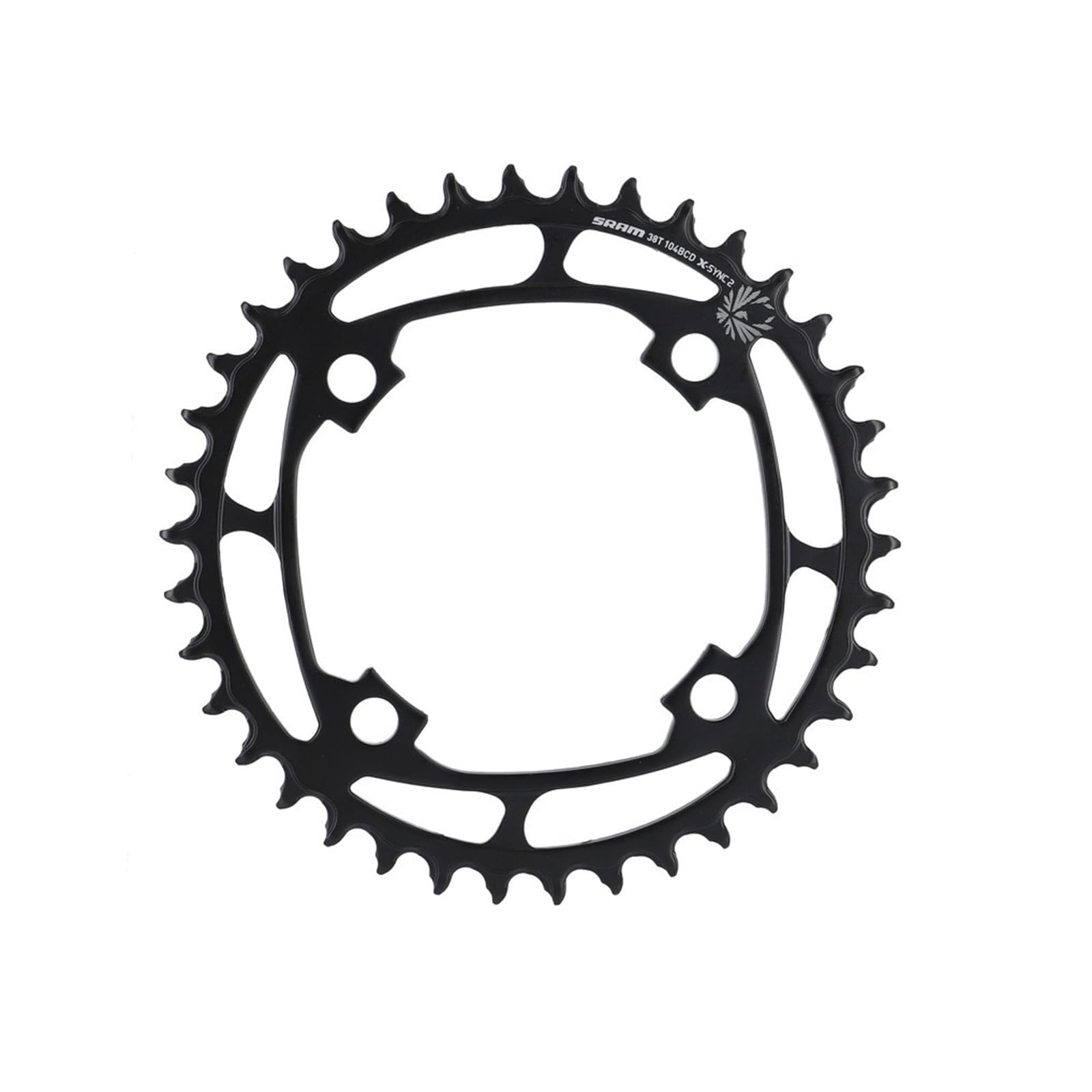 Sram Eagle X-Sync 2 Chainring 38T 104 Bcd Steel Black Mountain Bike