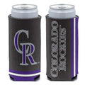 Wincraft MLB Colorado Rockies Slim Can Cooler, Team Colors, One Size
