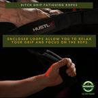 Hustle Athletics Tricep Rope Cable Attachments For Gym Use - Perfect Gym Equipment For Home/Gym Accessories - Multi Workout Rope