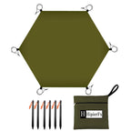 10.5X9.5 Ft Tent Footprint Waterproof Camping Tarp Ultralight Mat Under Tent Moisture-Proof Ground Sheet Mat