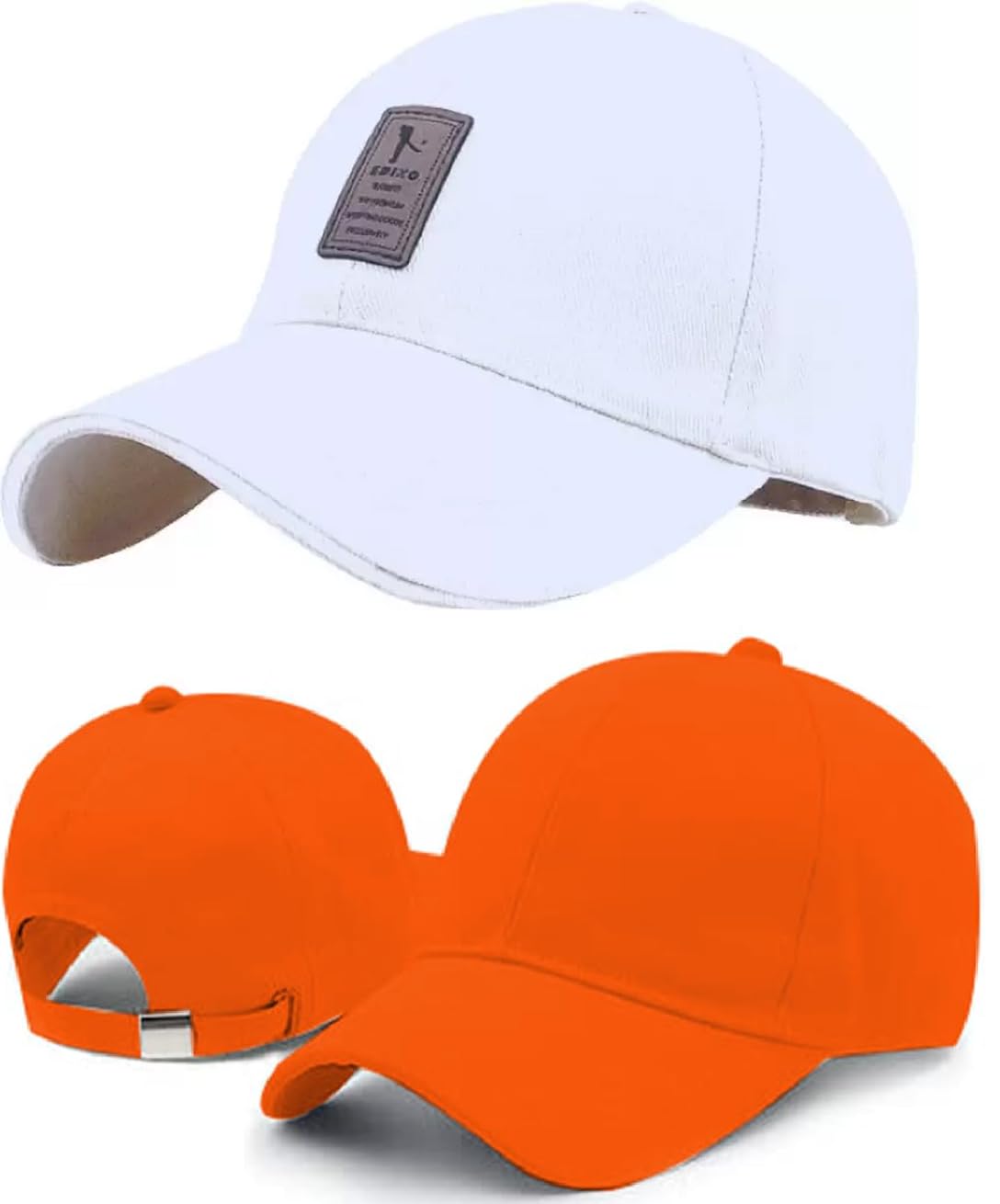 Selloria Acrylic Brand Adjustable Cap Unisex Cap Quick Drying Sun Hat For Summers Activites Sports Baseball Hat For Men Pack Of 