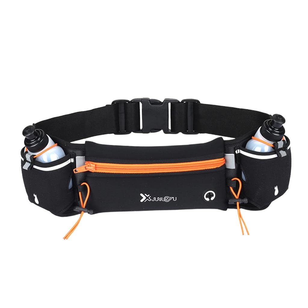 SydlmultiFunctional Waterproof Running Jogging Belt Bum Waist Pouch Pack Orange| Waist Packs & Bags| Outdoor Sports
