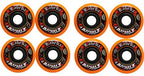 Labeda Asphalt Orange Inline Skate Wheels - 76Mm